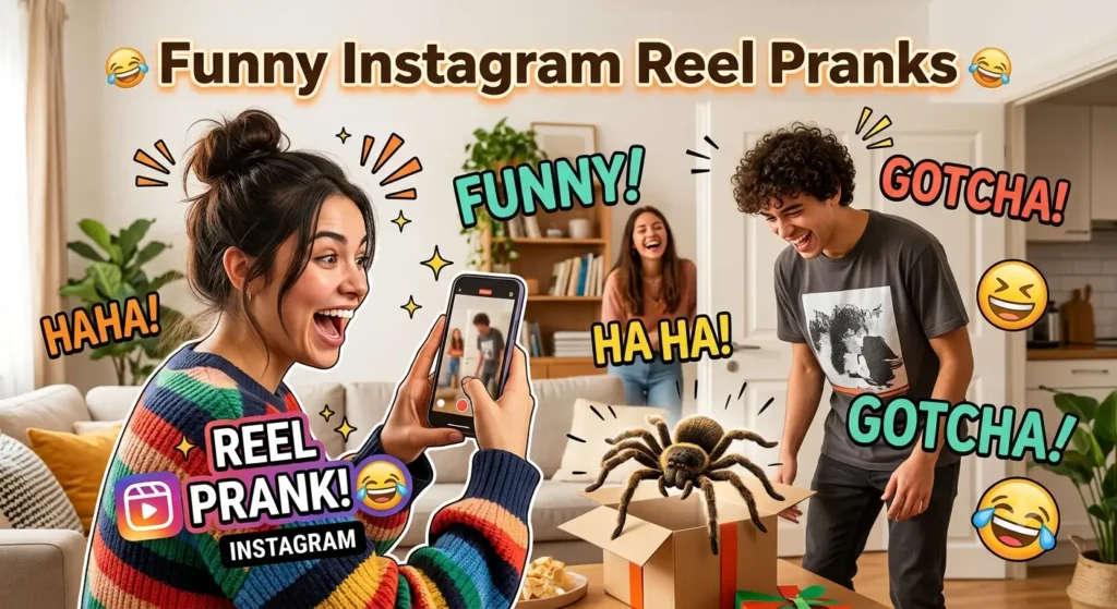 funny instagram reel pranks