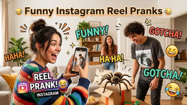 funny instagram reel pranks