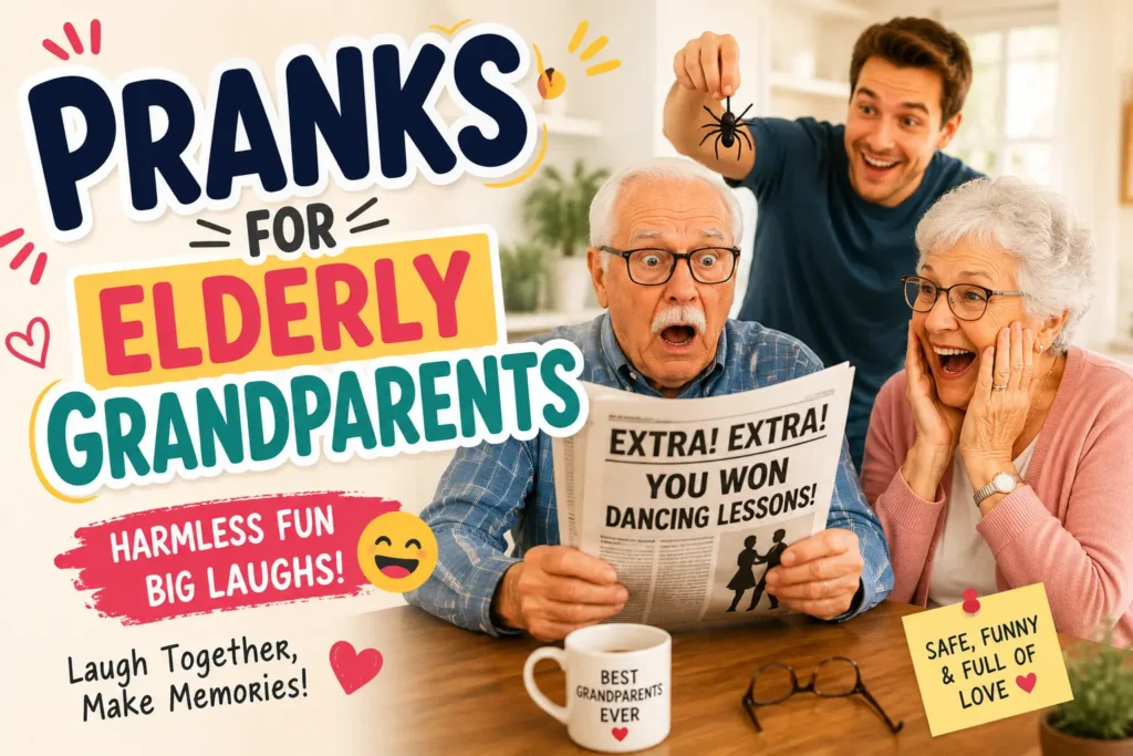 pranks for elderly grandparents