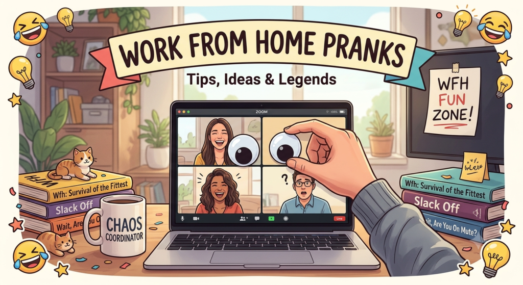 work from home pranks