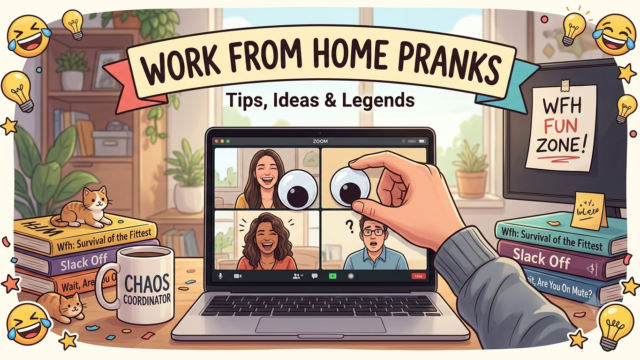 work from home pranks