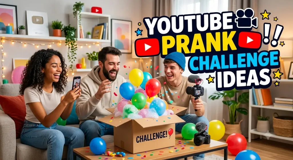 youtube prank challenge ideas