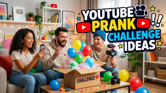 youtube prank challenge ideas