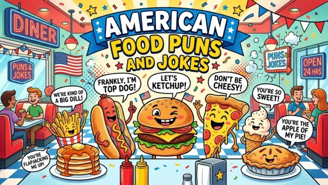 american food puns and jokes