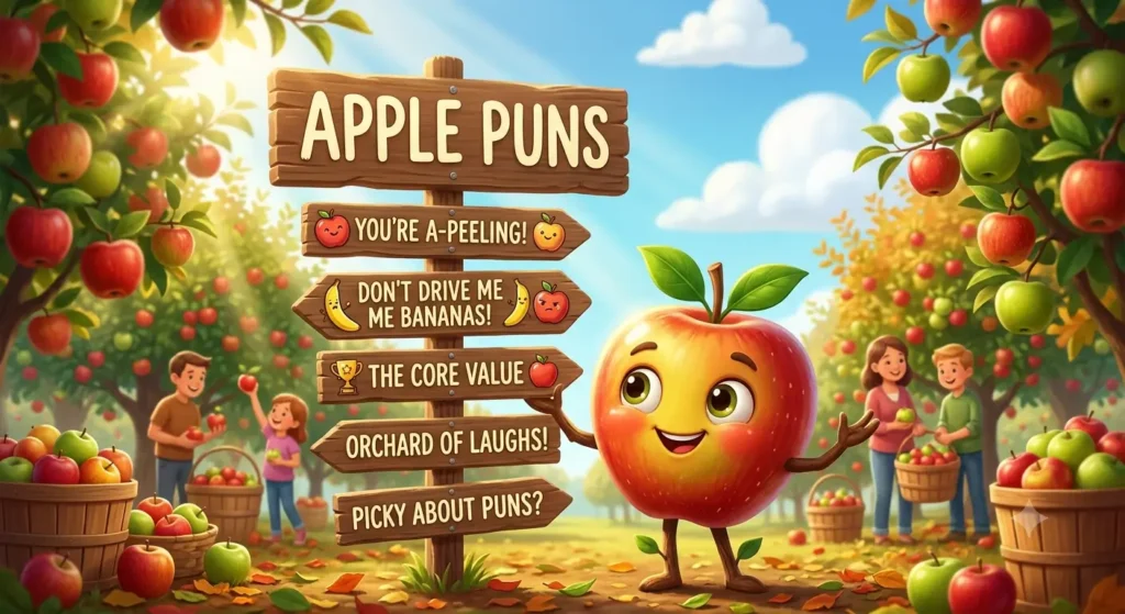 apple puns