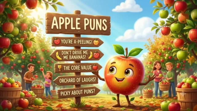 apple puns