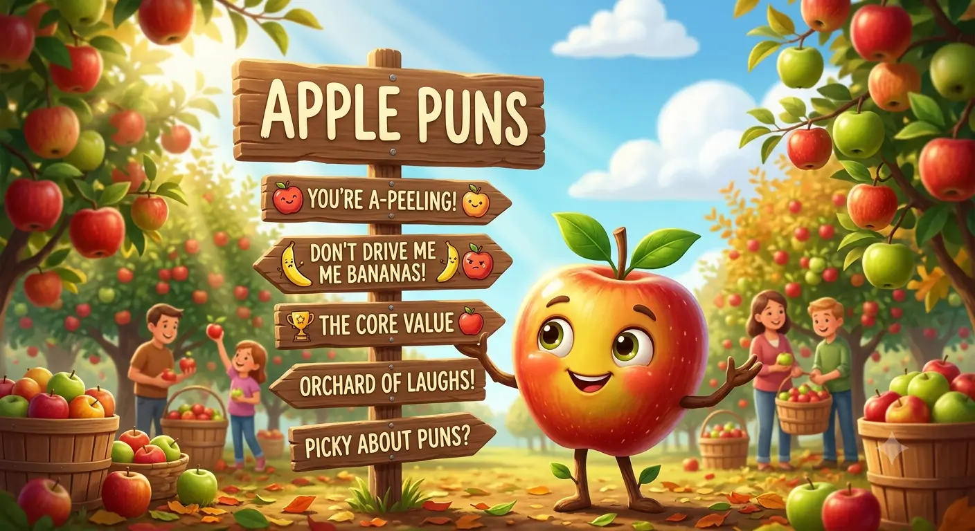 apple puns