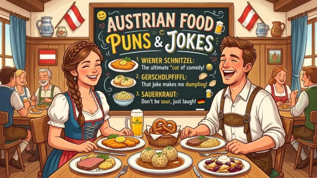 austrian food puns and jokes