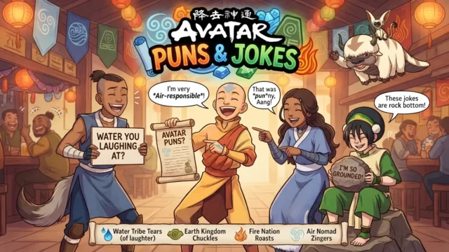 avatar puns and jokes