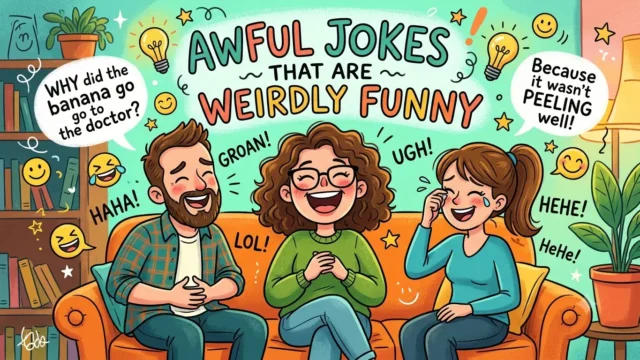 awful jokes that are weirdly funny