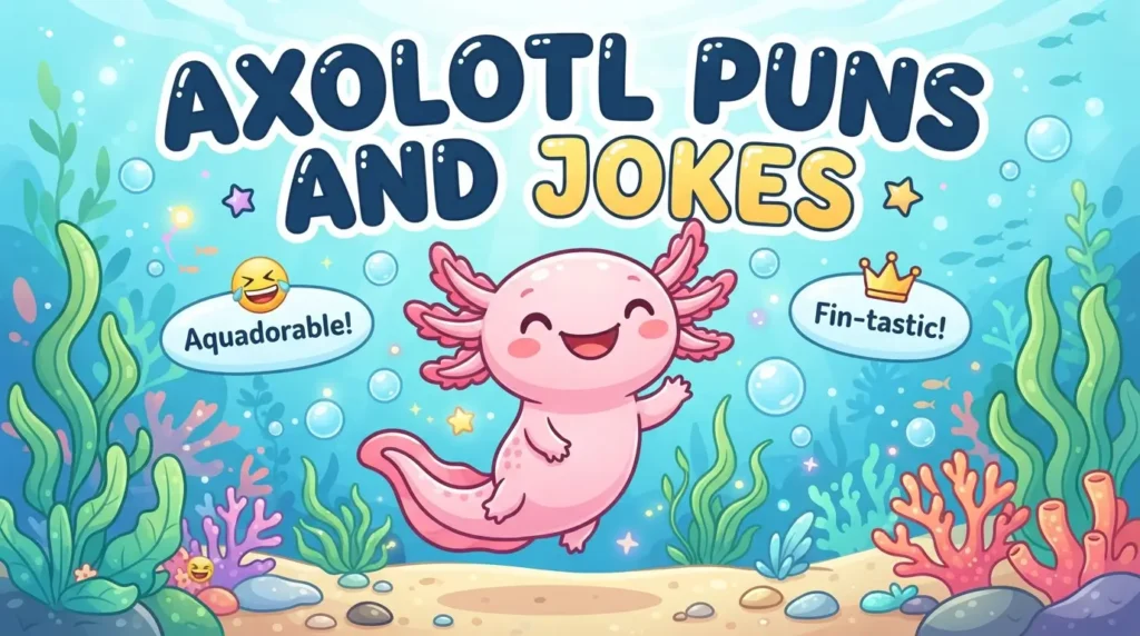 axolotl puns and jokes