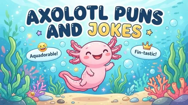 axolotl puns and jokes