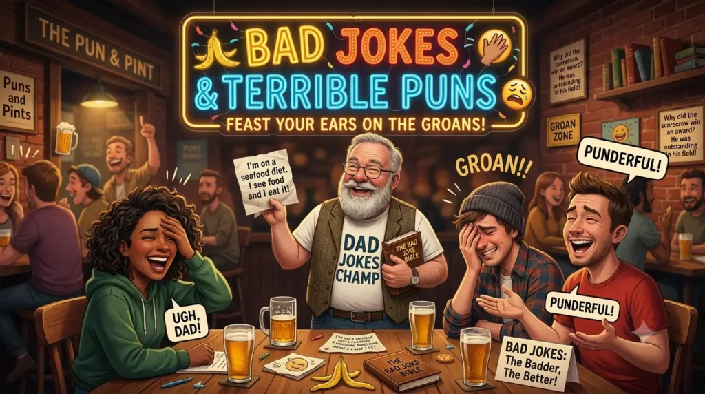 bad jokes