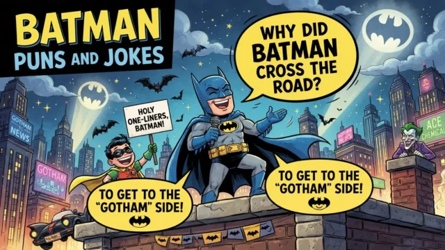 batman puns and jokes