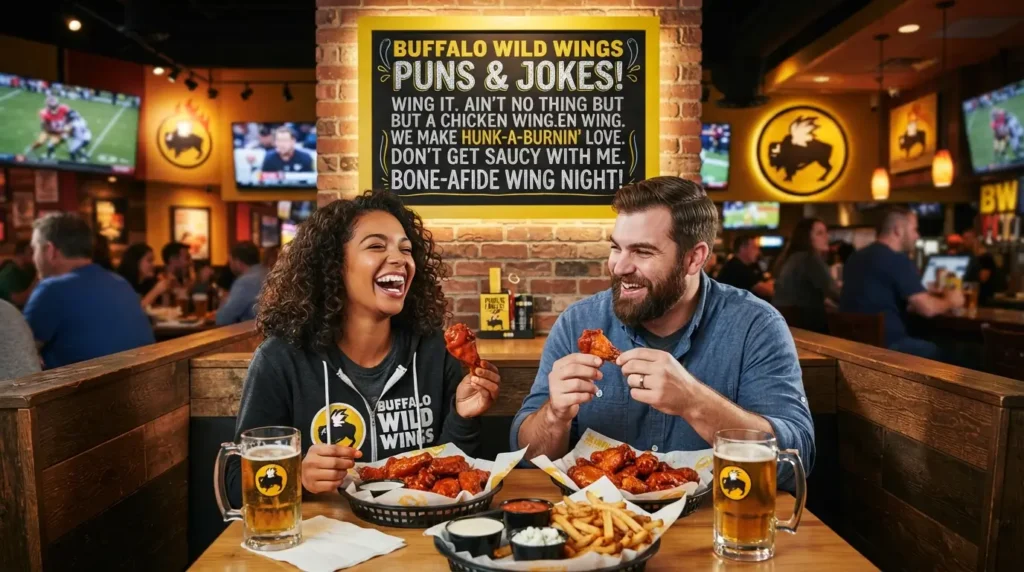 buffalo wild wings puns and jokes