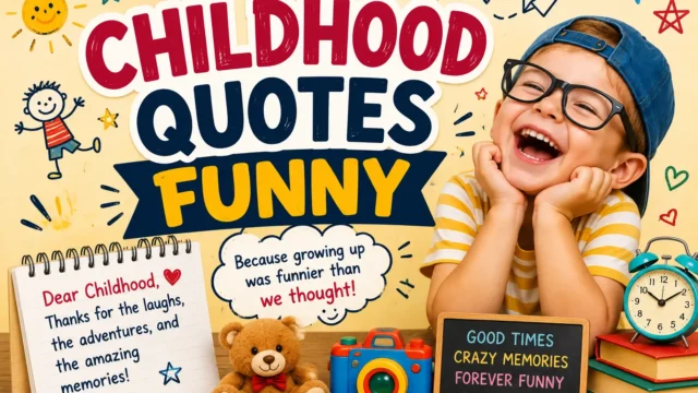 childhood quotes funny