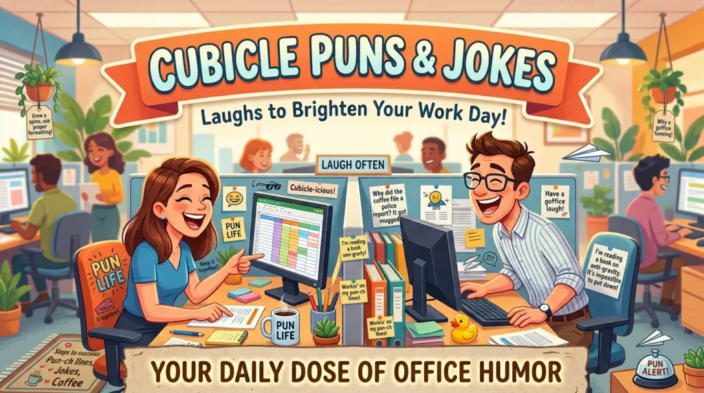 cubicle puns and jokes