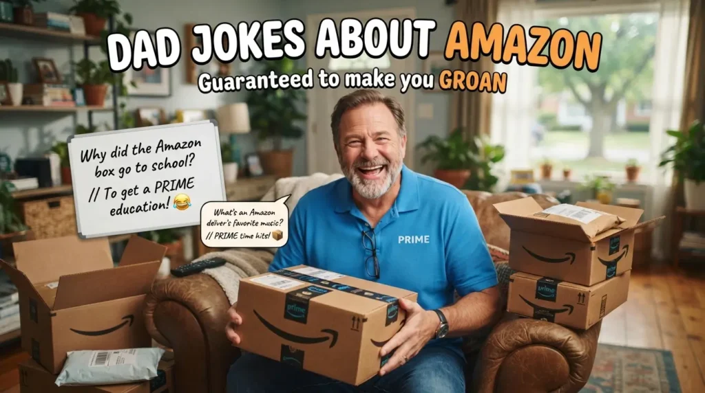 dad jokes about amazon