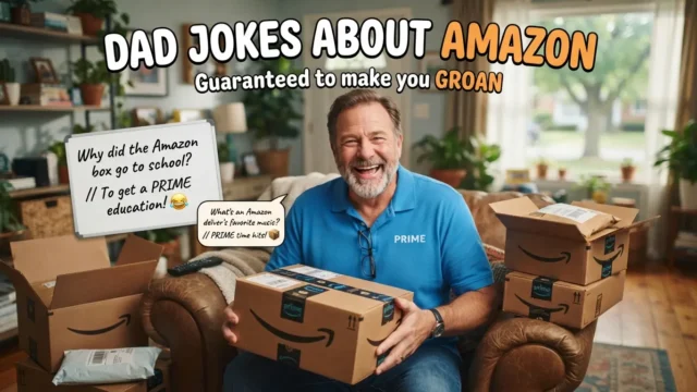 dad jokes about amazon