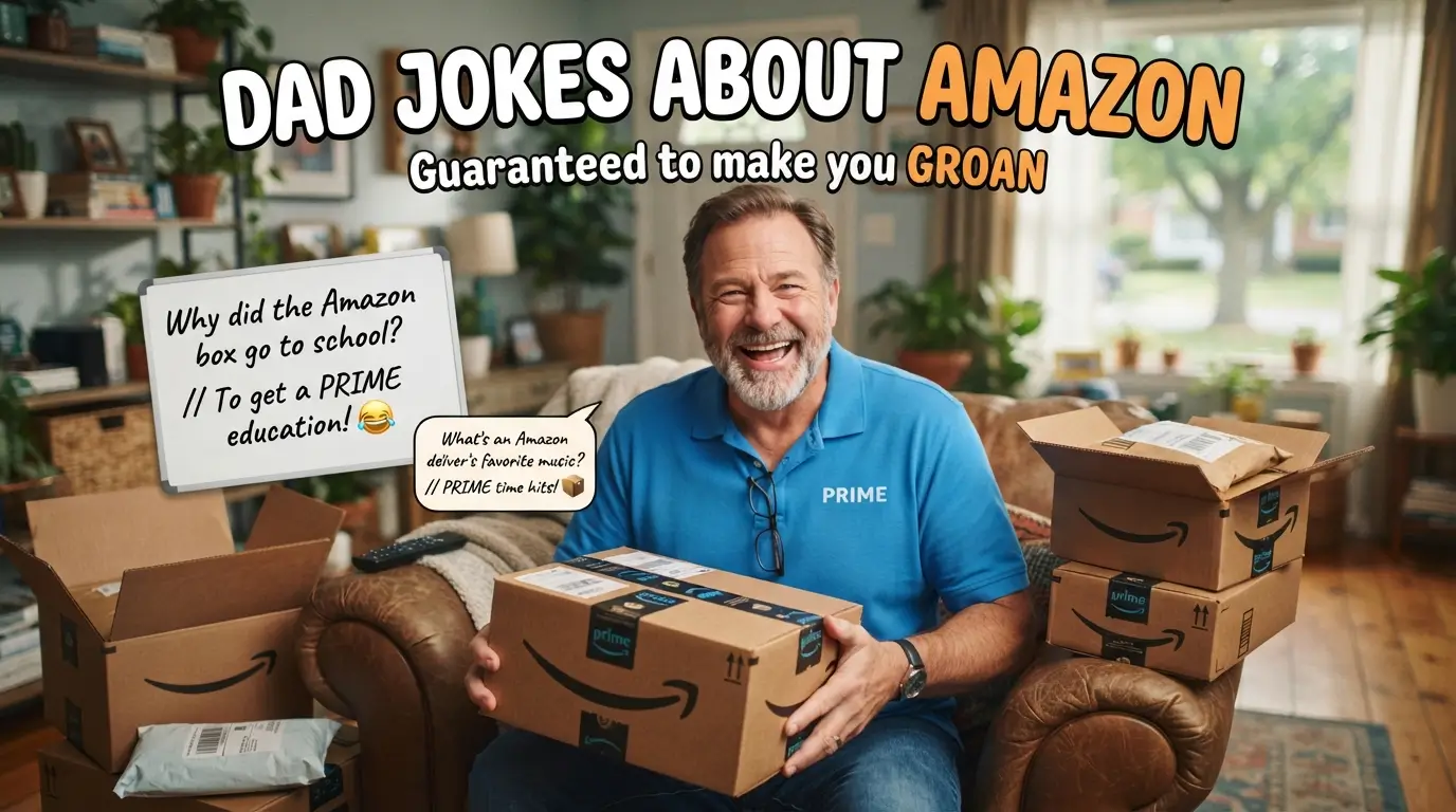 dad jokes about amazon