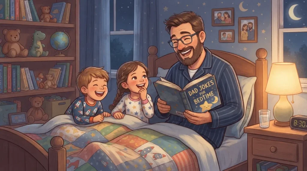 dad jokes for bedtime