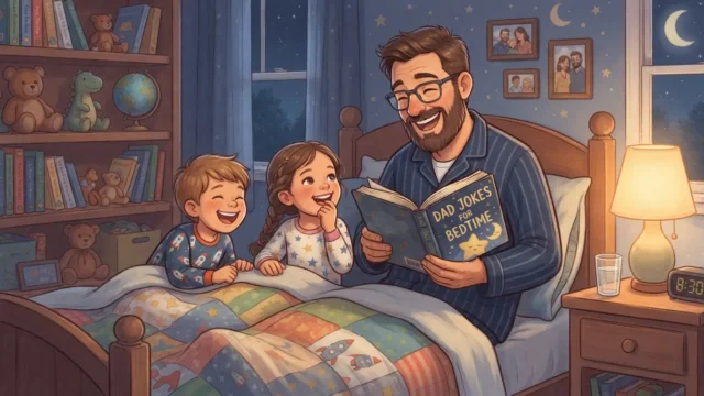 dad jokes for bedtime