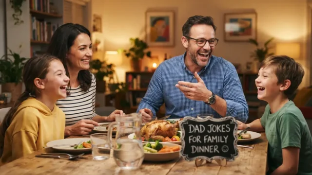 dad jokes for family dinner