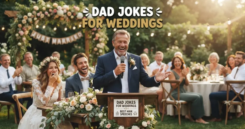 dad jokes for weddings