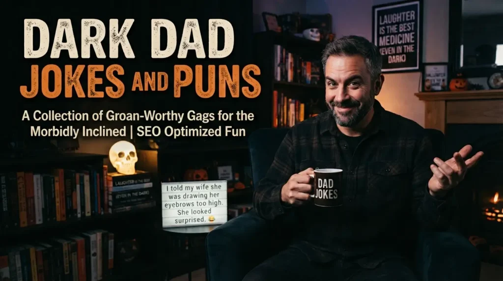 dark dad jokes and puns