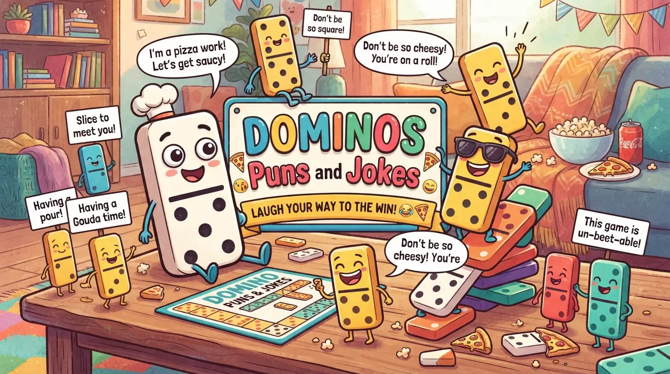 dominos puns and jokes