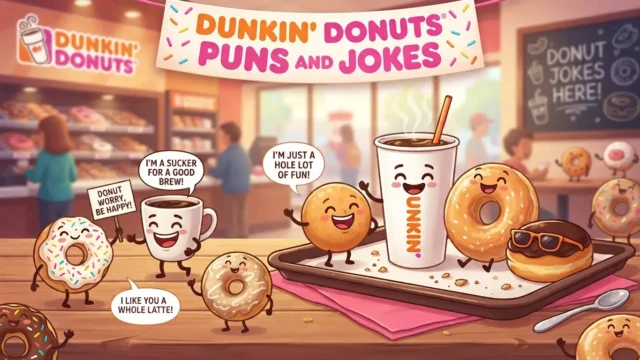 dunkin donuts puns and jokes