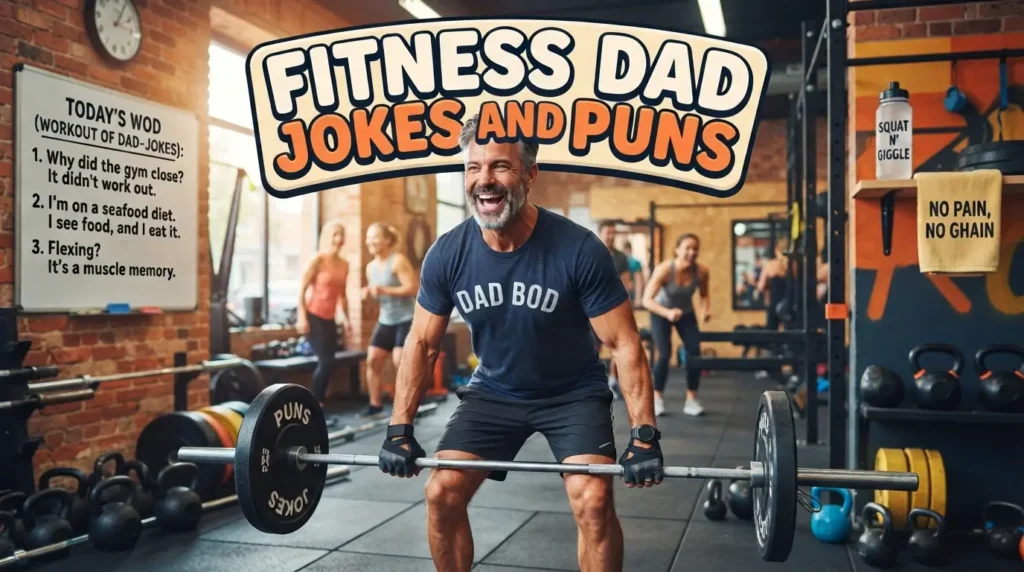 fitness dad jokes and puns