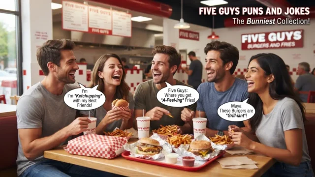 five guys puns and jokes