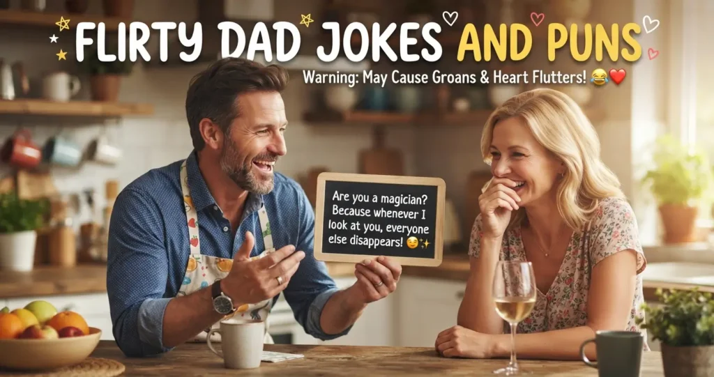 flirty dad jokes and puns
