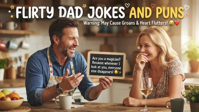 flirty dad jokes and puns