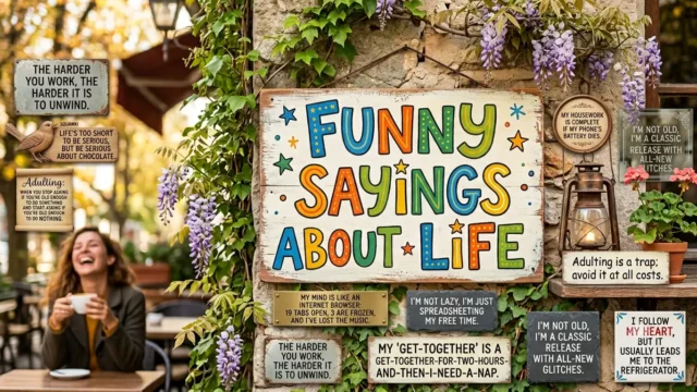 funny sayings about life