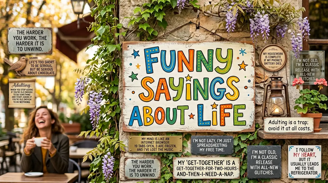 funny sayings about life