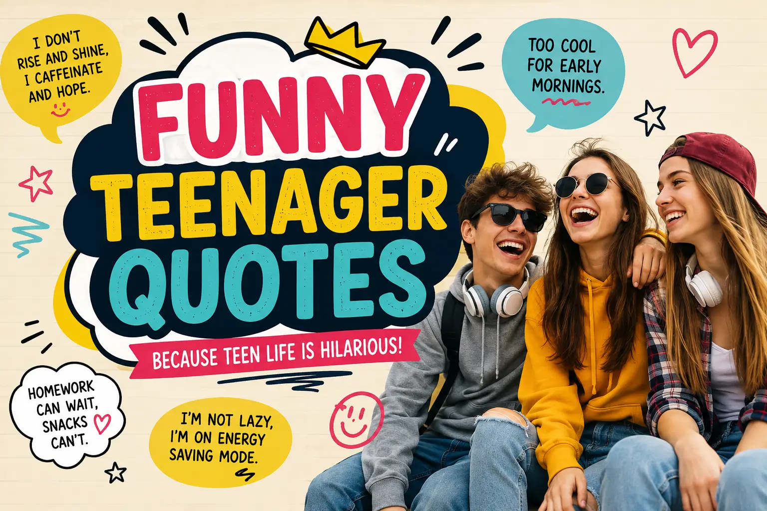funny teenager quotes