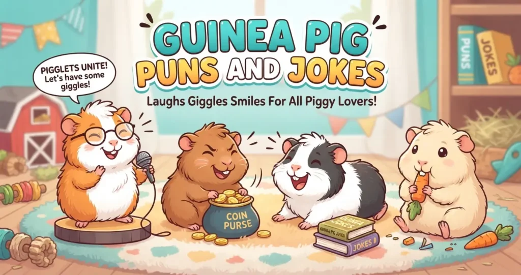 guinea pig puns and jokes