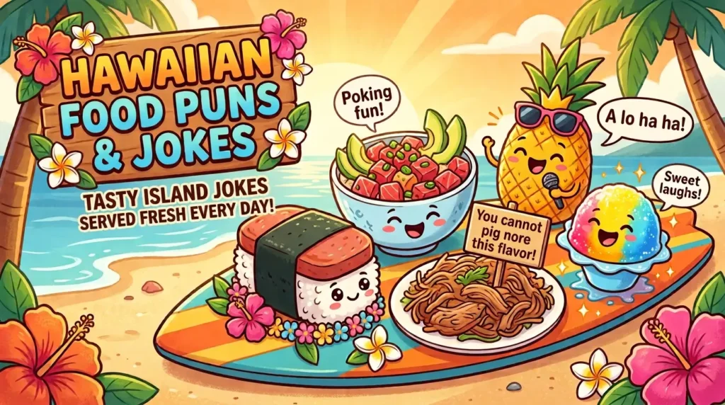 hawaiian food puns and jokes