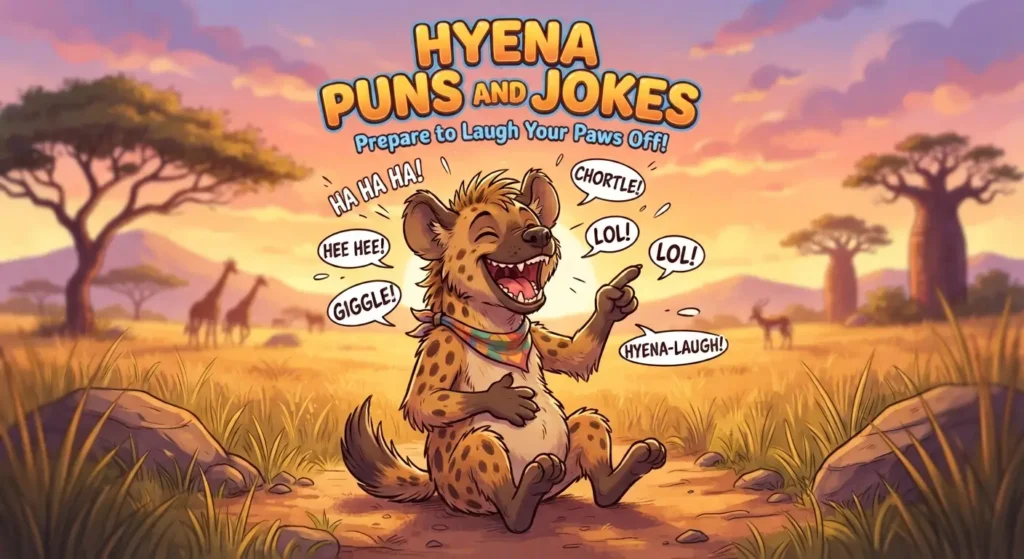 hyena puns and jokes