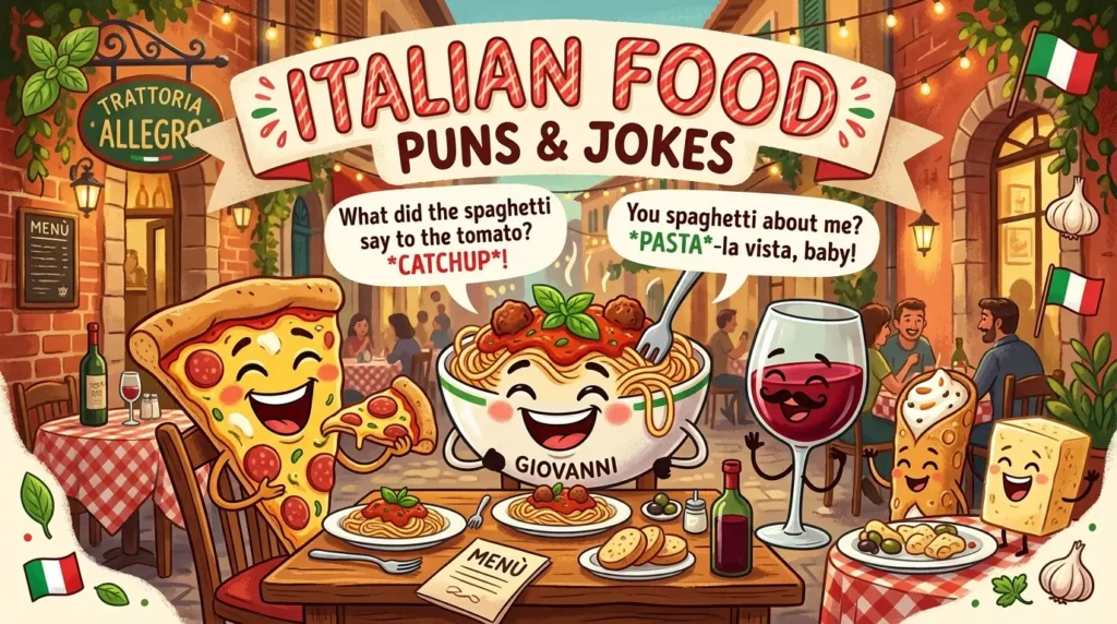 italian food puns and jokes