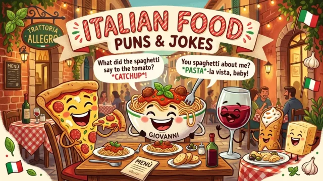 italian food puns and jokes