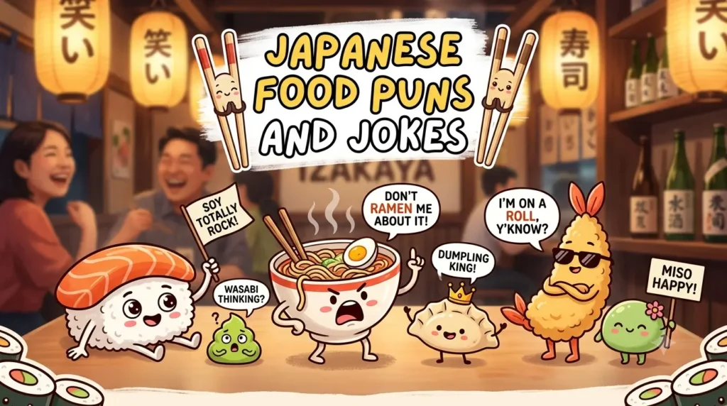 japanese food puns and jokes