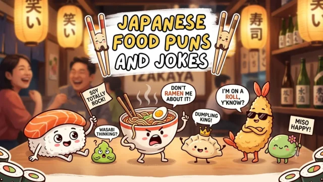 japanese food puns and jokes