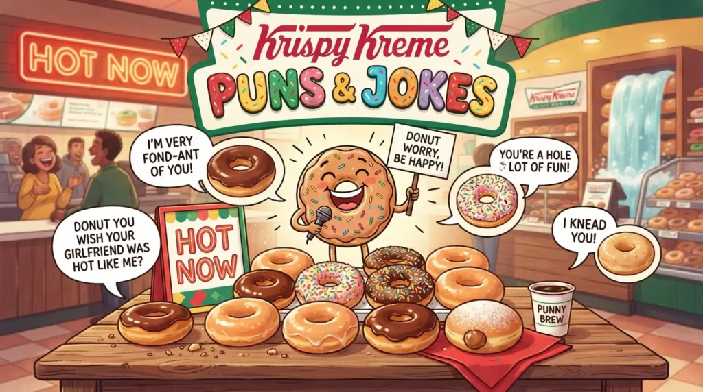 krispy kreme puns and jokes