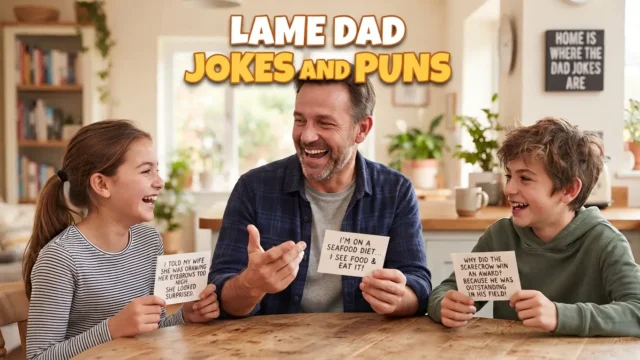 lame dad jokes and puns
