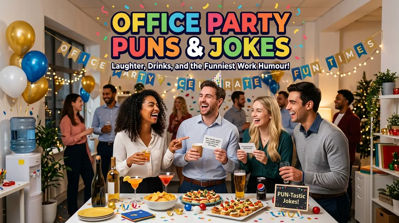 office party puns and jokes