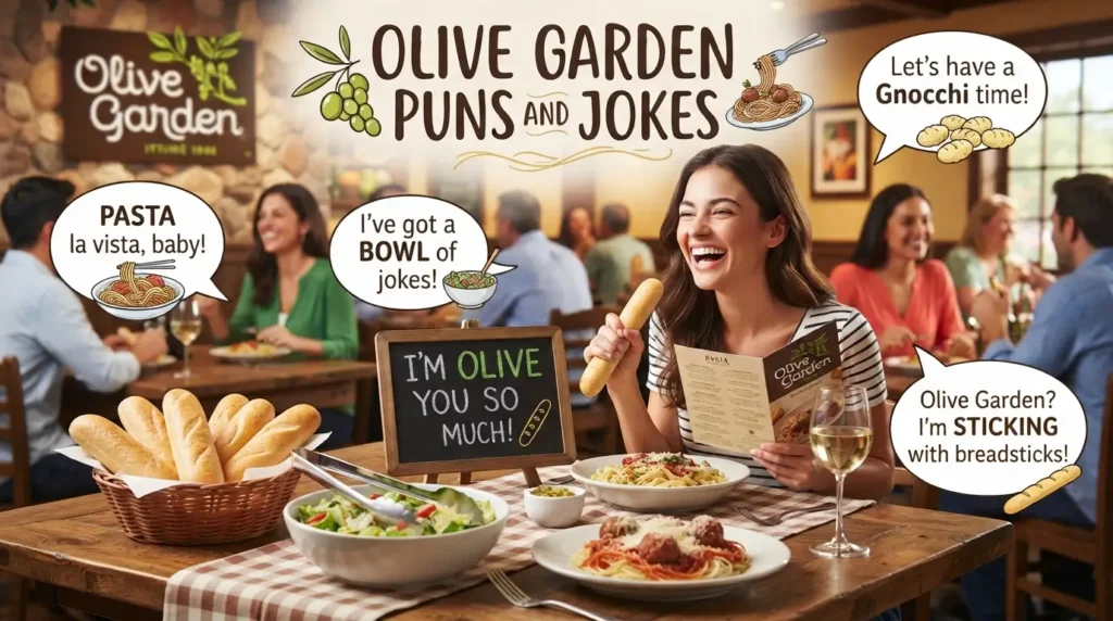 olive garden puns and jokes