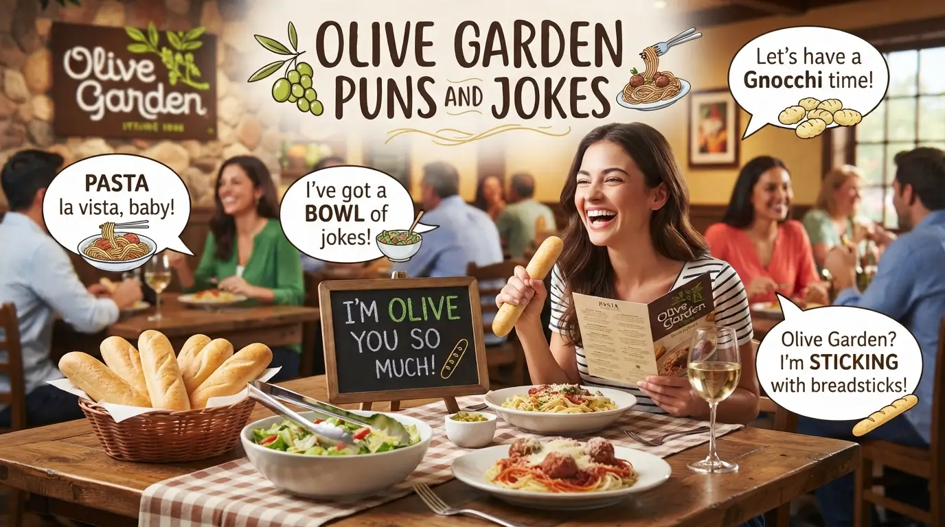 olive garden puns and jokes